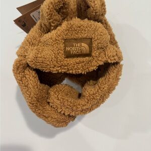 The North Face Kids Brown Sherpa Hat